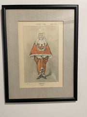 "Judges No. 4" Caricature Vanity Fair 1870, signed